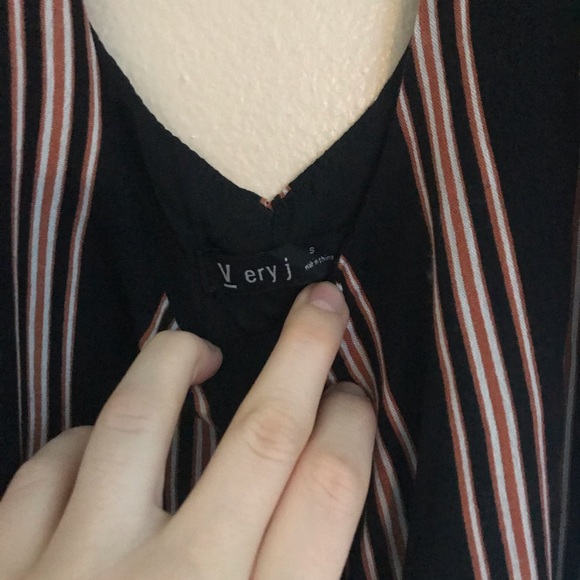 Striped jumpsuit - Picture 6 of 6